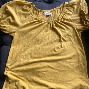 Universal Thread Yellow Blouse with Elegant Design